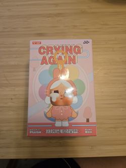 Crying again vinyl face plush