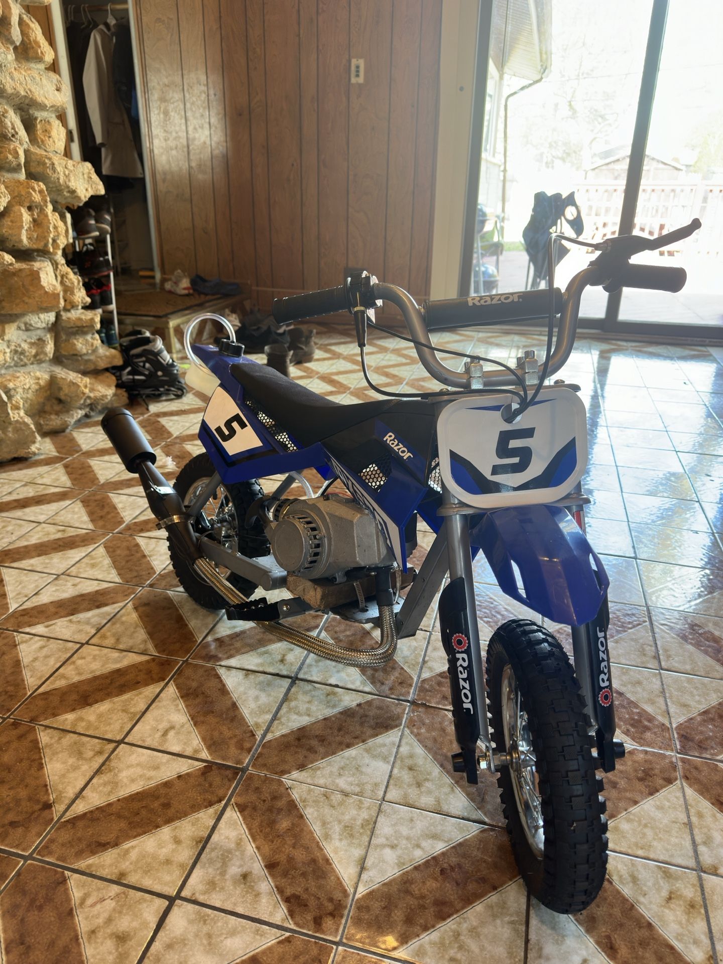 Gas Converted Razor Mx350 Dirt Bike