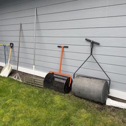 Lawn Roller, Compost Spreader, Lawn Leveler, Landscape Take, Etc