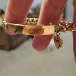 Spiedel Bracelet..."SUE"..w/heart
