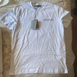Large White Balenciaga T-Shirt