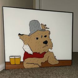 Glass Paintings Family, Friends, Pets, Anime & Cartoon Portraits Available LOCATED IN COVINA