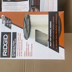 Ridgid Hepa Vacuum Filters