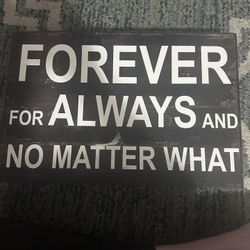 Wood Sign