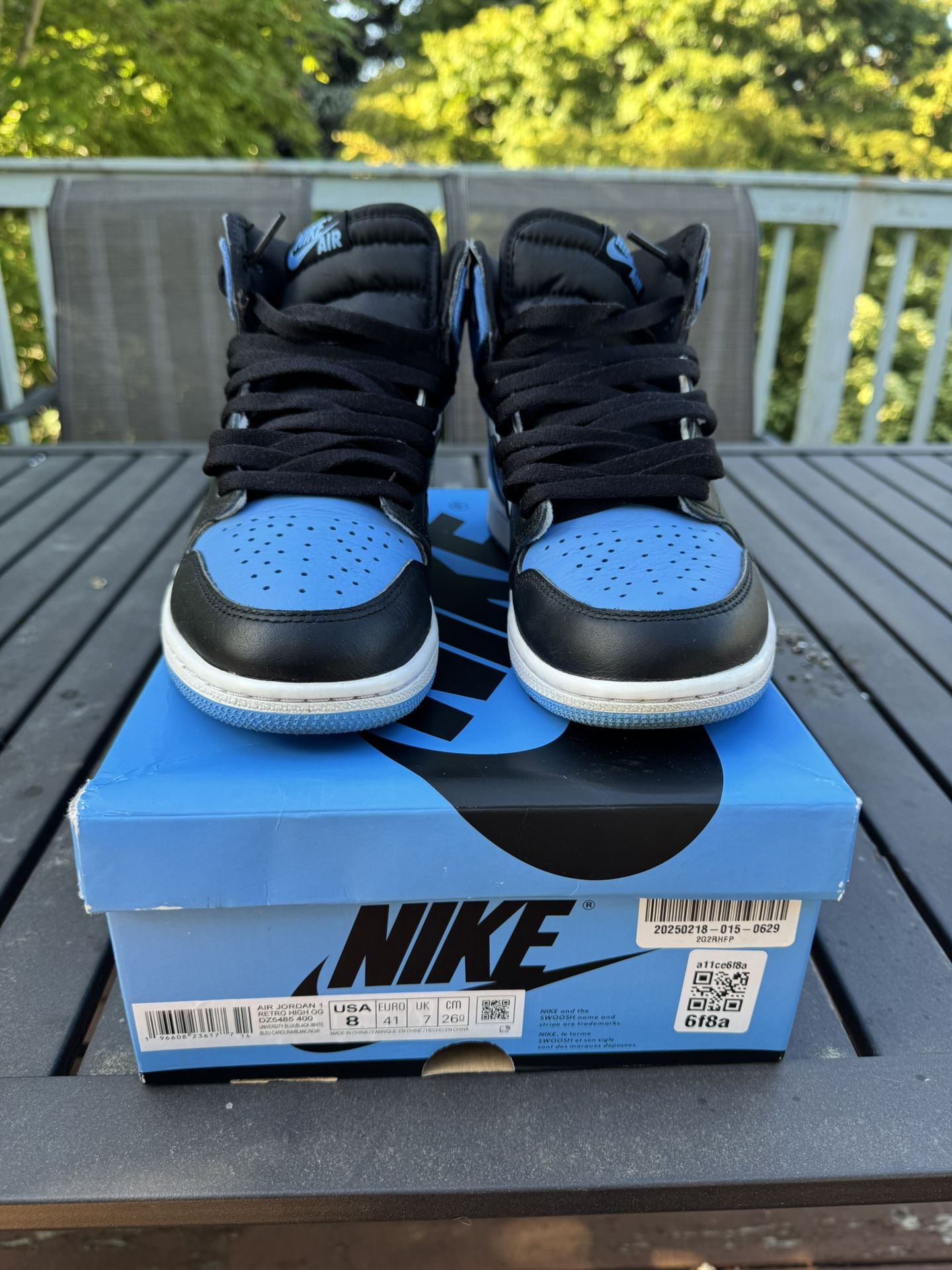 Jordan 1 “UNC Toe”