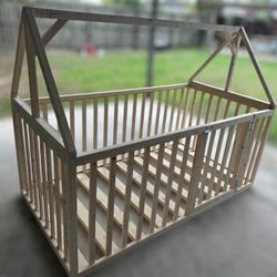 Twin Frame Bed With House Roof