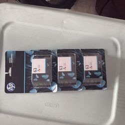 HP 63 ink for printer