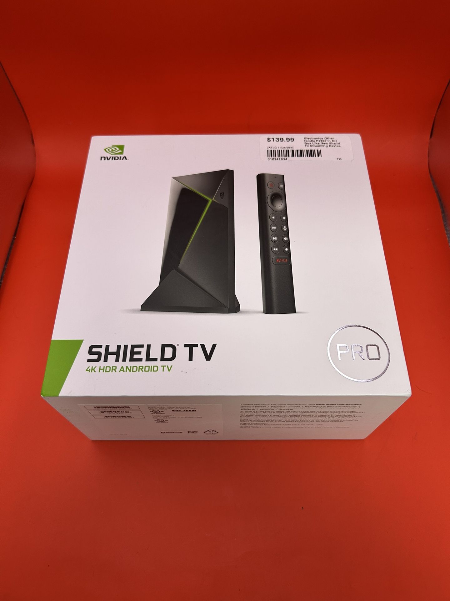 NVIDIA Shield 4k HDR Android TV