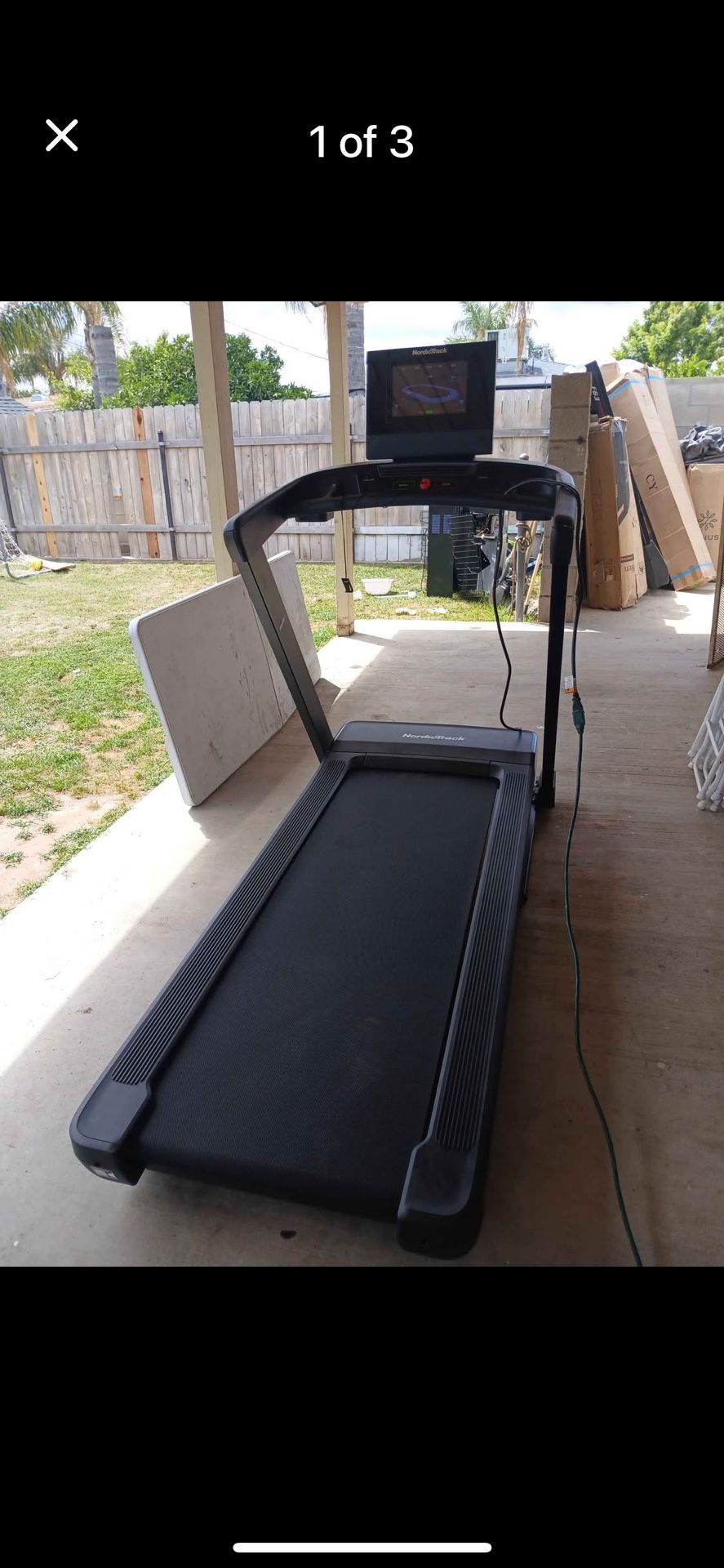 NordicTrack commercial treadmill, 1250
