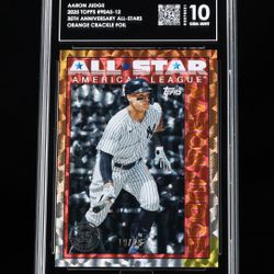 2025 Topps 90 Series 2 All Star Aaron Judge /25 Foil 