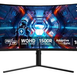 180 Hz 27 inch curved gaming monitor