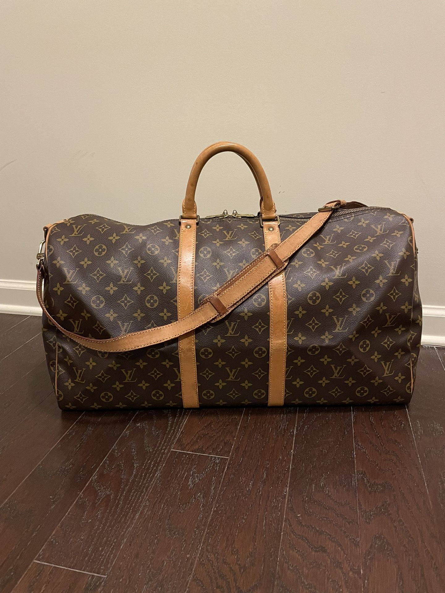 Authentic Louis Vuitton Keepall Bandoliere 55