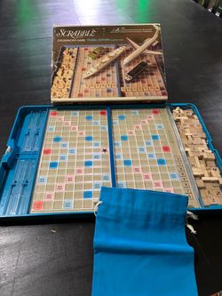 Vintage travel Scrabble 1977