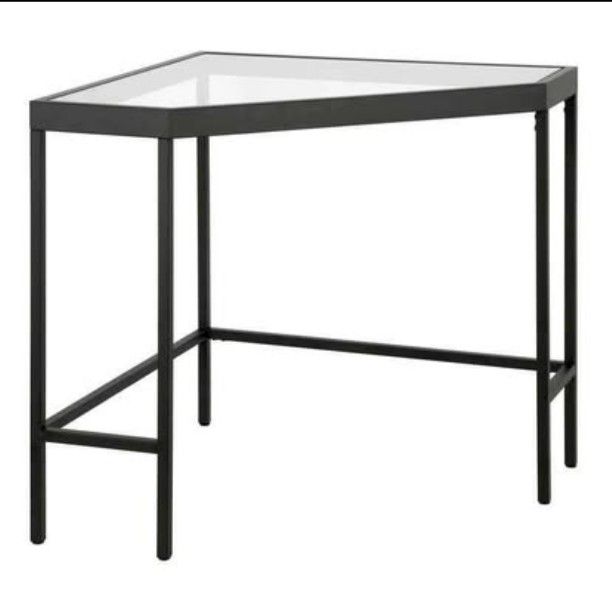Glass Corner desk
