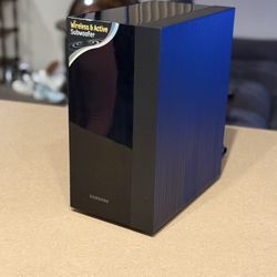 Samsung PS-WC450 Wireless Powered Subwoofer only -Working/Black #P11