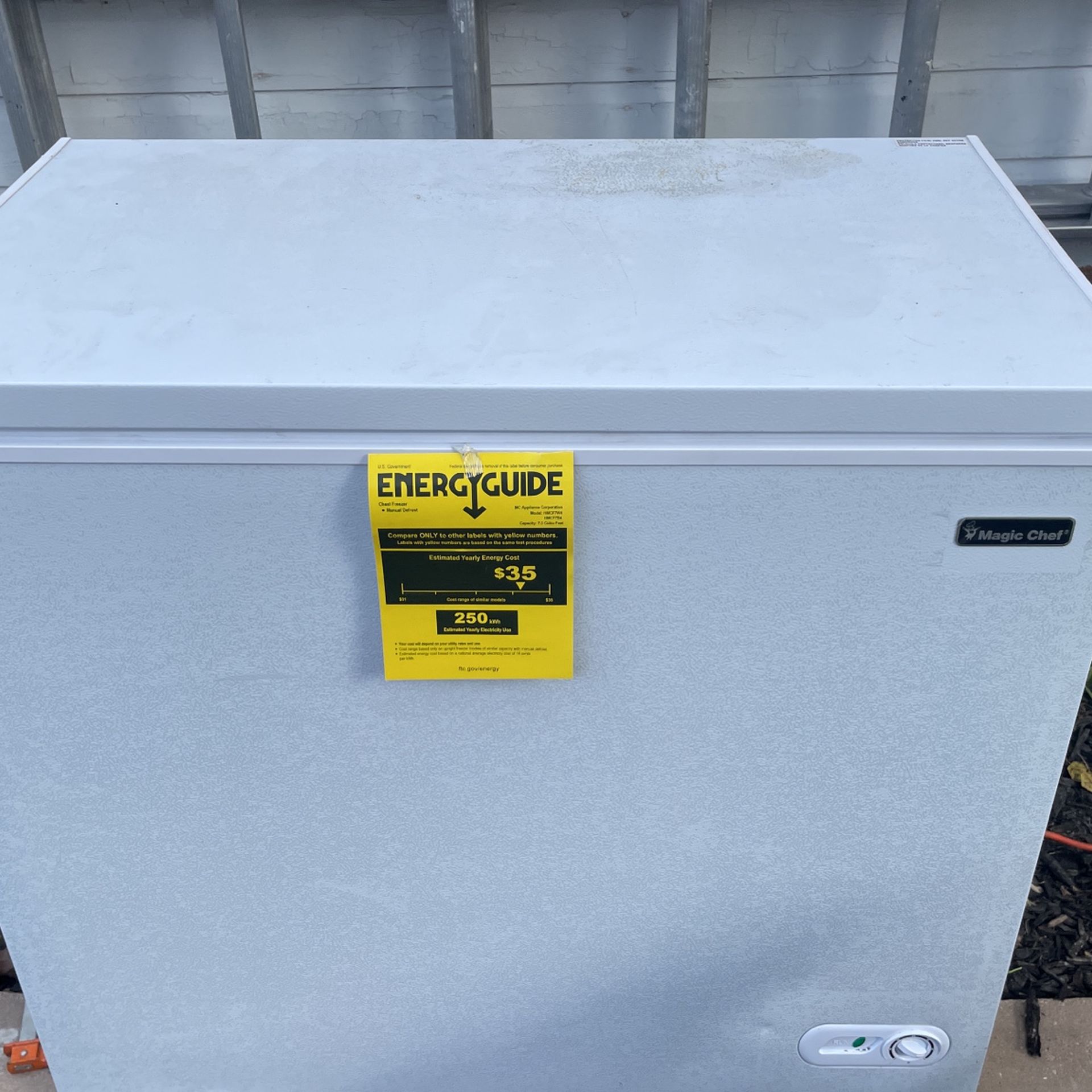 Freezer Like New Condition 