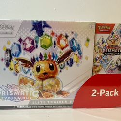 PRISMATIC EVOLUTION 2 PACK (ETB + BOOSTER BUNDLE)