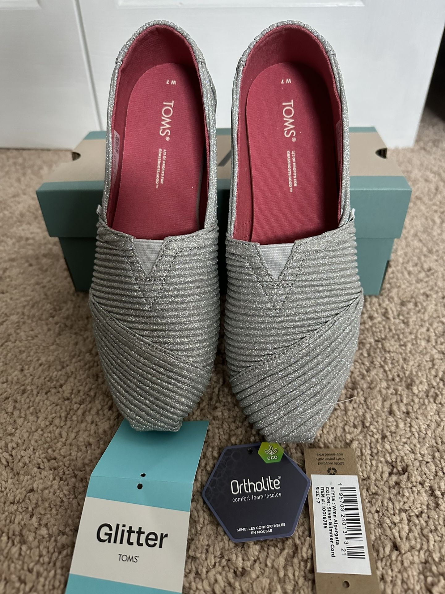 Toms Glitter Shoes (Alparagata)