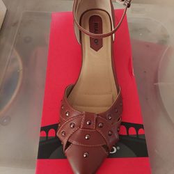 Rialto Brown Wedge Shoes