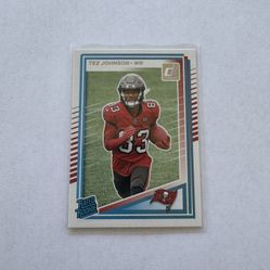 Tez Johnson Rookie Card