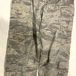  Air Force Camo Pants 28” x 32” Green Digital Pattern
