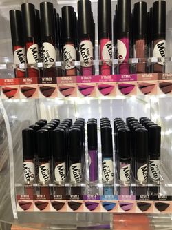 Nicka k True matte lip color! Goes on like Glass stays on like lipstick!Come out and see us at Keller’s Flea Market!