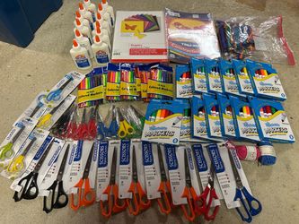 Bulk all New assortment of craft art supplies.