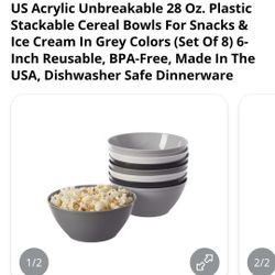 8 Pack 28oz Bowls 