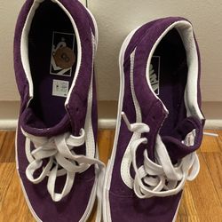 Vans-Purple-New 8” Men 9.5” Women 