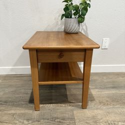 JAUNTY nightstand - side table - one drawer - made in Denmark - delivery available