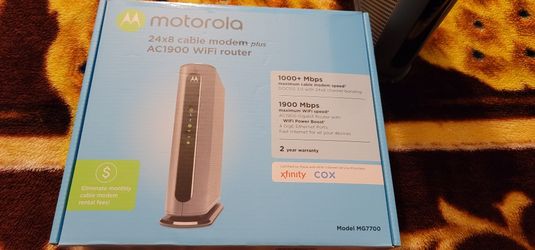 Cable Modem + Wifi Router