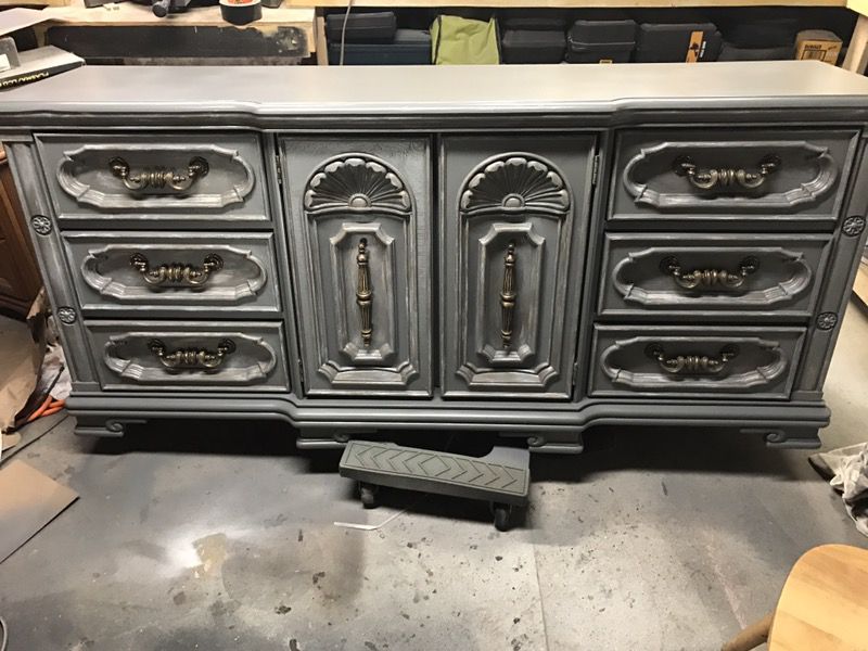 Antique Beautiful 9 drawer dresser