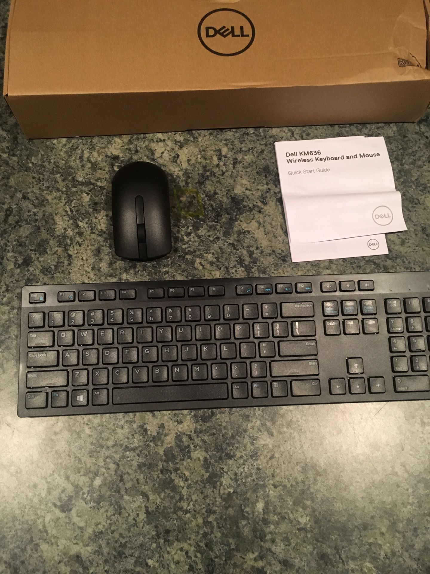 Dell wireless keyboard and mouse combo