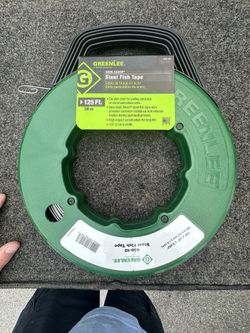 125’ greenlee fish tape