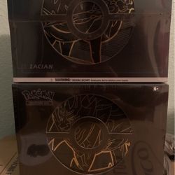 Pokémon Zacian And Zamazenta ETBs