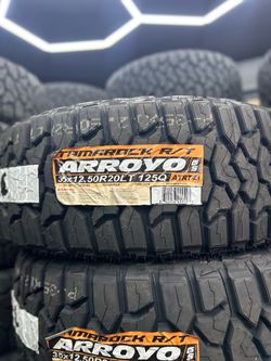 35x12.50R20 r/t arroyo new tires 🛞