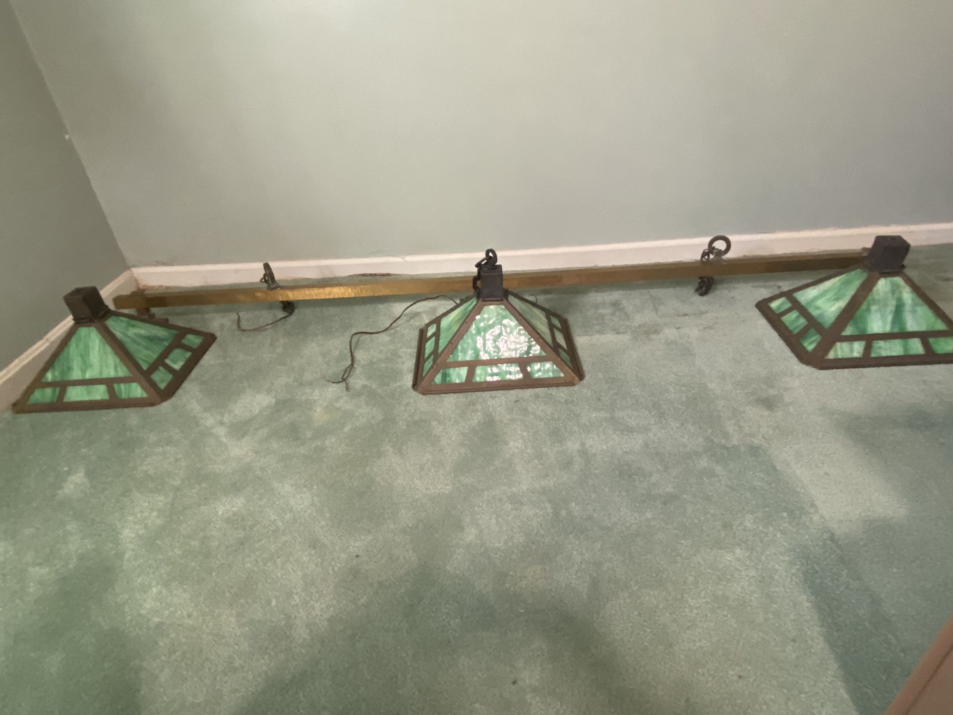 Pool Table Light Or Kitchen Light/Antique