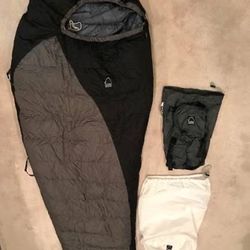 Sierra Designs Huron 0 0F 600 Long Sleeping Bag Backpacking Camping