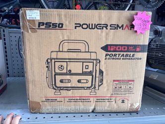 New power smart PS50 portable 2 stroke 1200watt generator