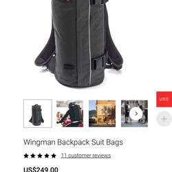 [Henty] Wingman Backpack Suit Bag