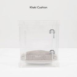 Hidden Clear Acrylic dog crate.