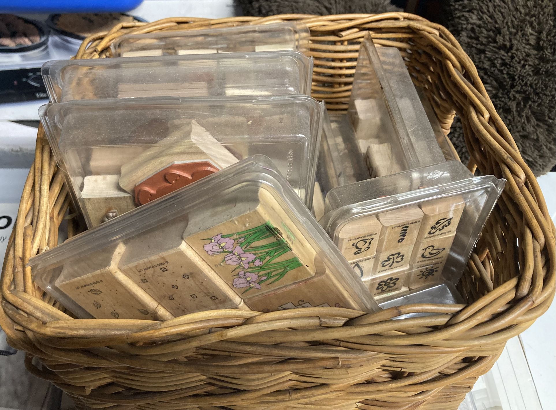 Rubber Stamps. Christmas Stamps .