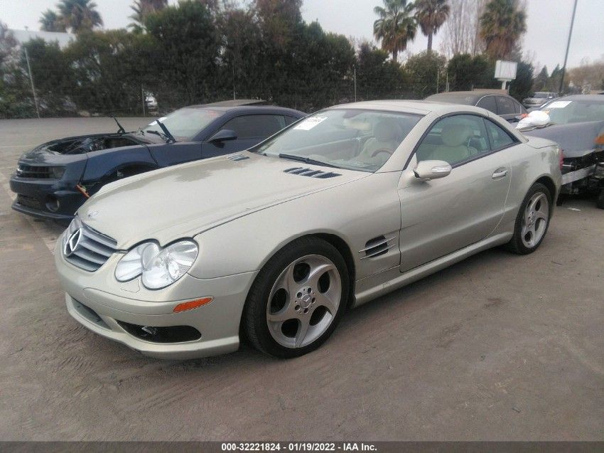 Parts are available  from 2 0 0 5 Mercedes-Benz S L 5 0 0 