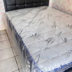 Cama Full Size Nueva En Su Caja Incluye Colchon 