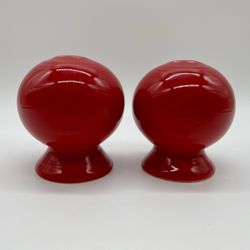 Fiestaware Scarlet Red Salt & Pepper Shakers