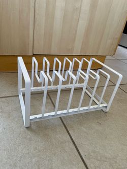 2 Yamazaki steel kitchen organization pieces, very good condition