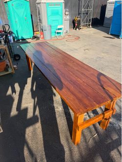 Barn style table