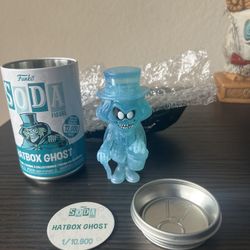 LIMITED EDITION Hatbox Ghost Funko Soda Disney Haunted Mansion Disneyland World