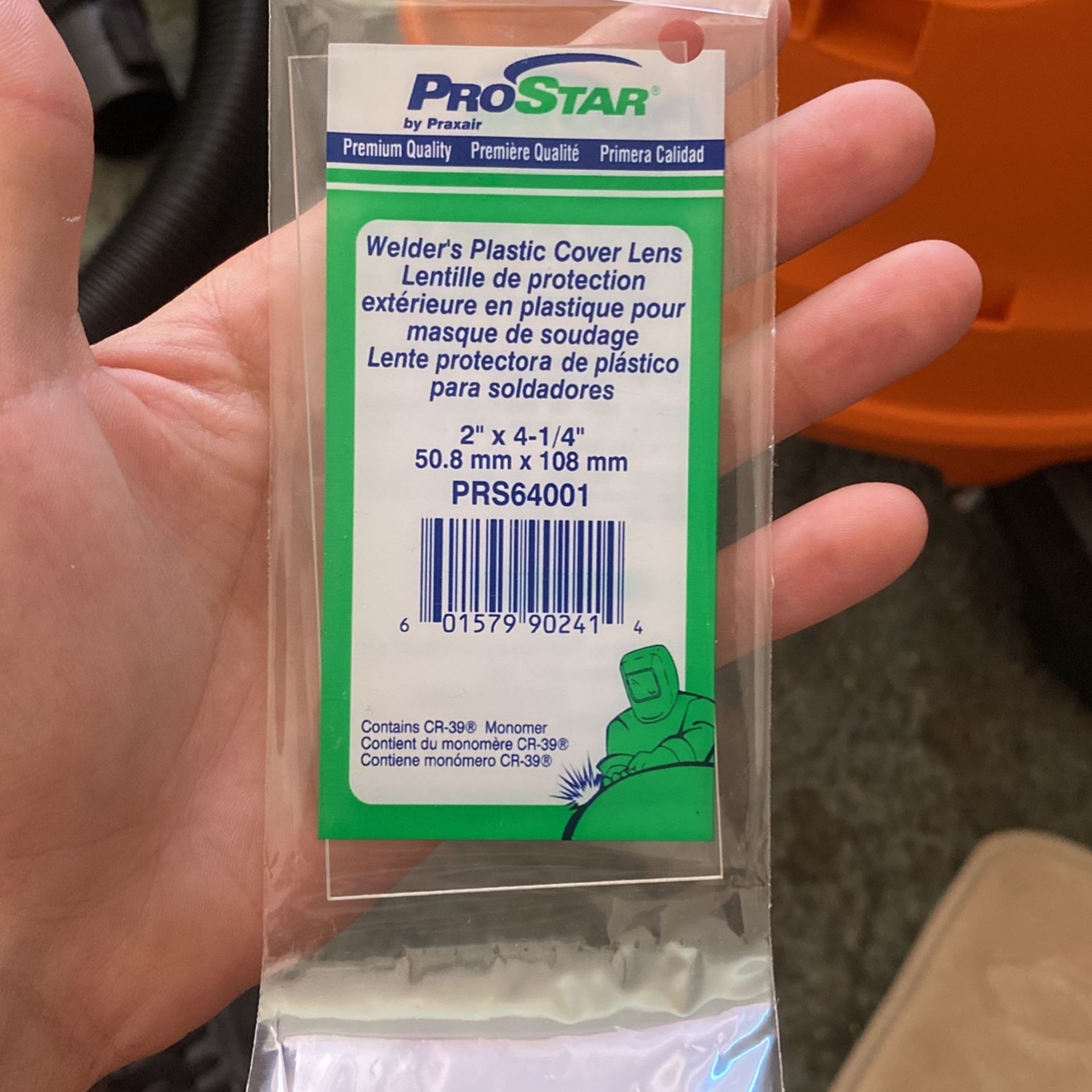 Prostar Welding Cover Lens 2” X 4-1/4