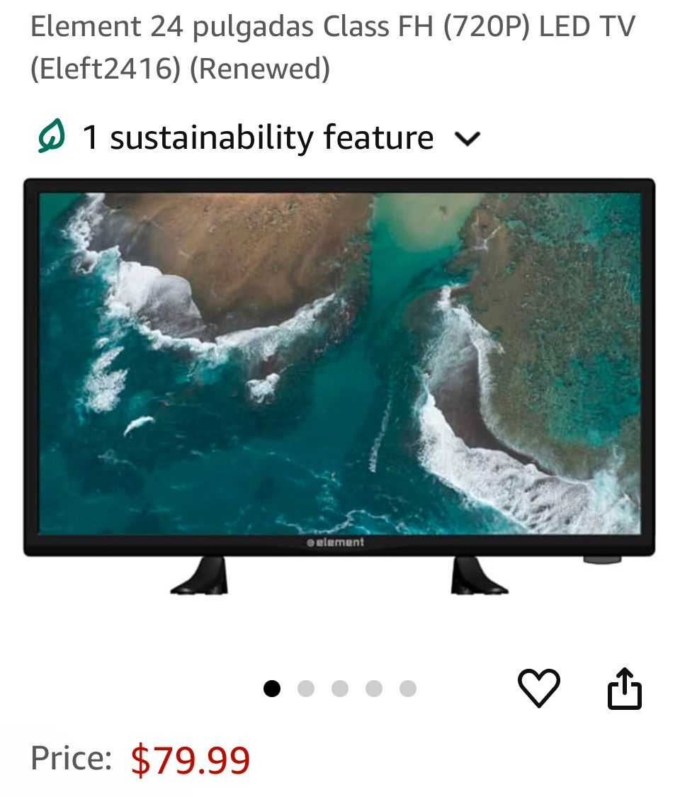 Element 24 pulgadas Class FH (720P) LED TV (Eleft2416)